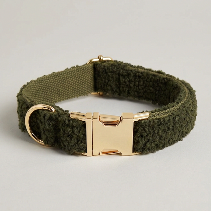 Collier ajustable – Kaki