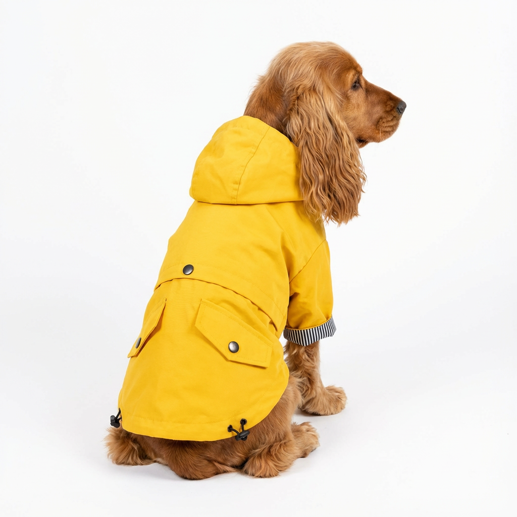 Veste de pluie – Jaune