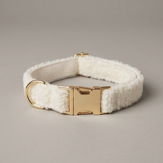 Collier ajustable – Blanc