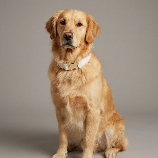 Collier ajustable – Blanc